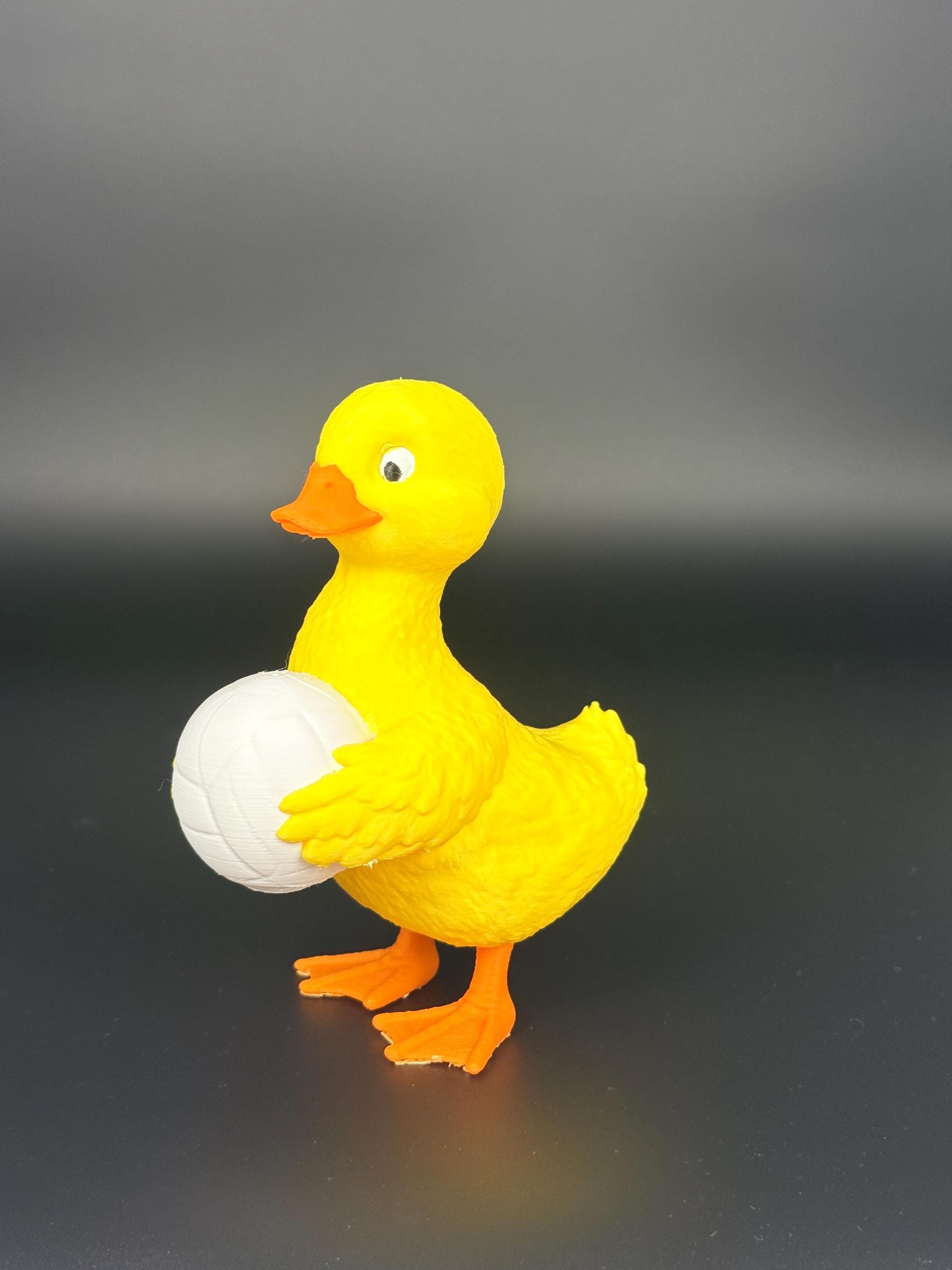 Adorable Easter Volleyball Duck-Good Luck and Quirky Gift for Players, Coaches, Teams
