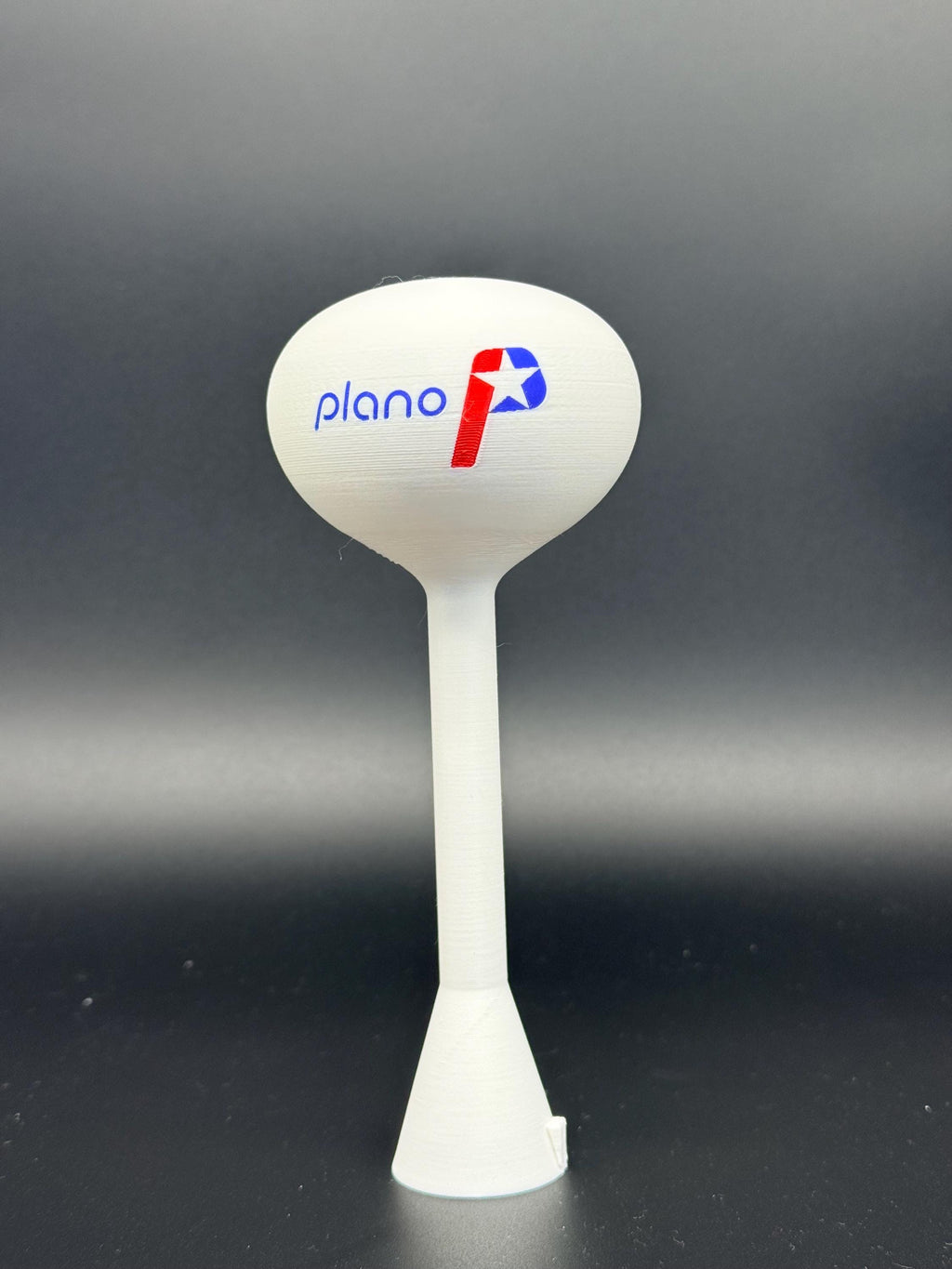 Plano Texas, Water Tower Model - Custom, 2 sizes! Miniature Collectible, Customizable