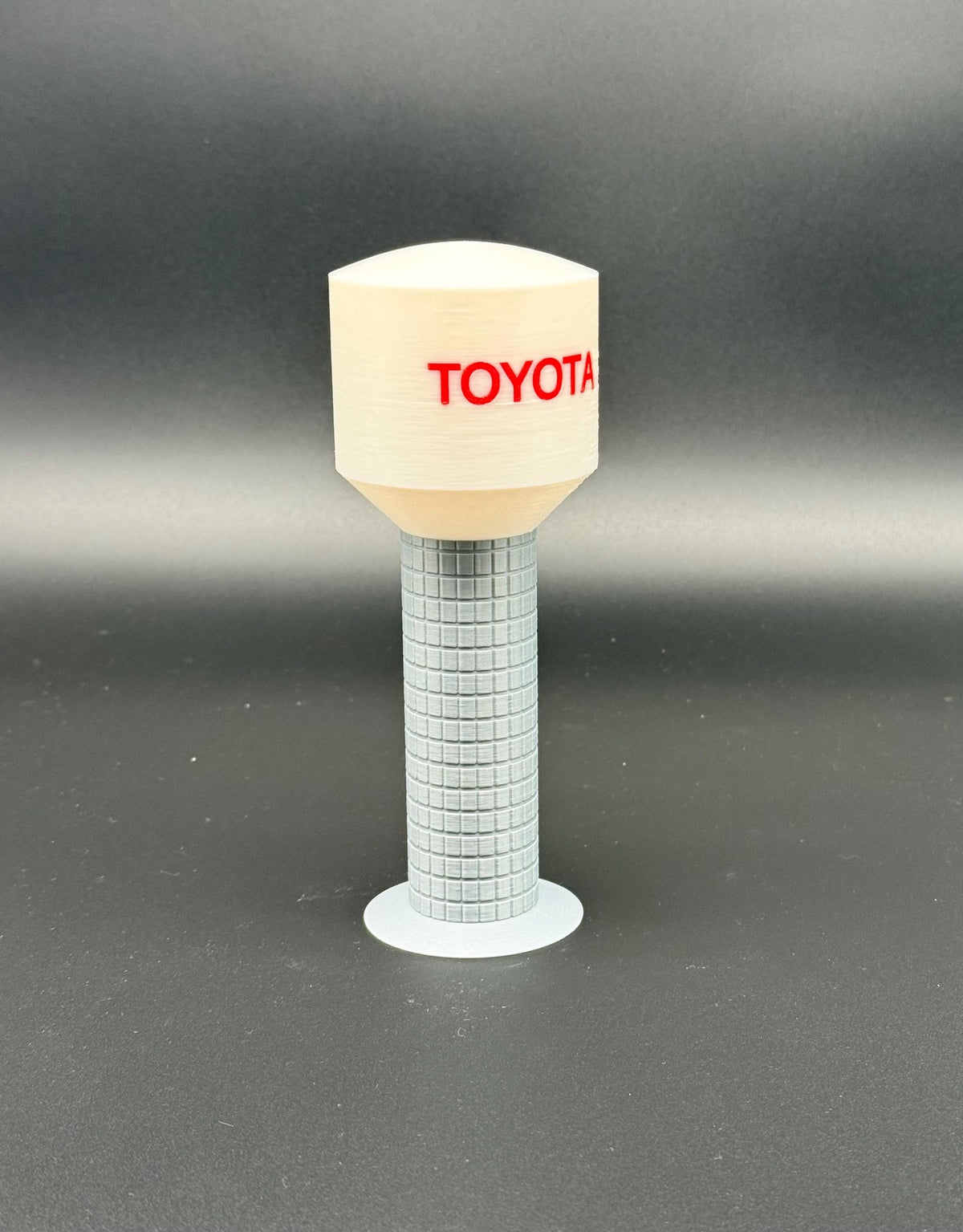 Toyota NC Water Tower Model – Liberty Battery Plant Landmark – 1:220 Scale