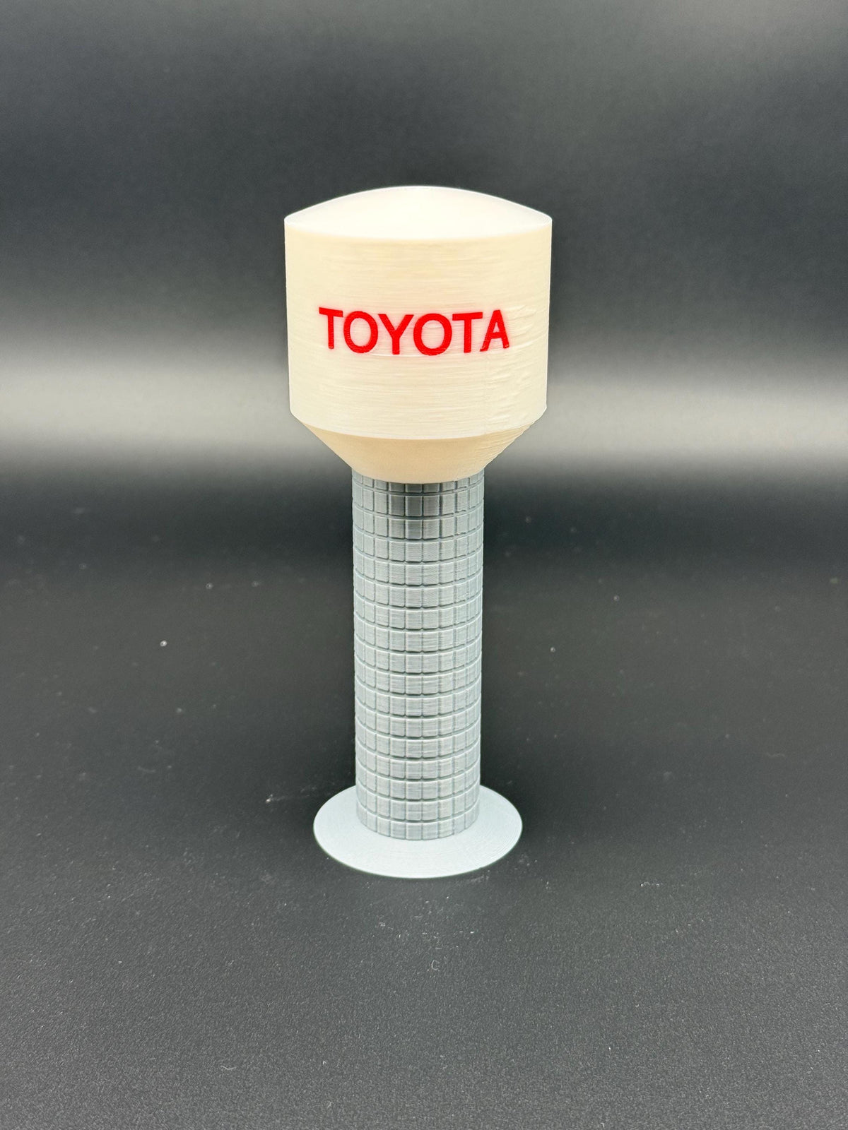 Toyota NC Water Tower Model – Liberty Battery Plant Landmark – 1:220 Scale