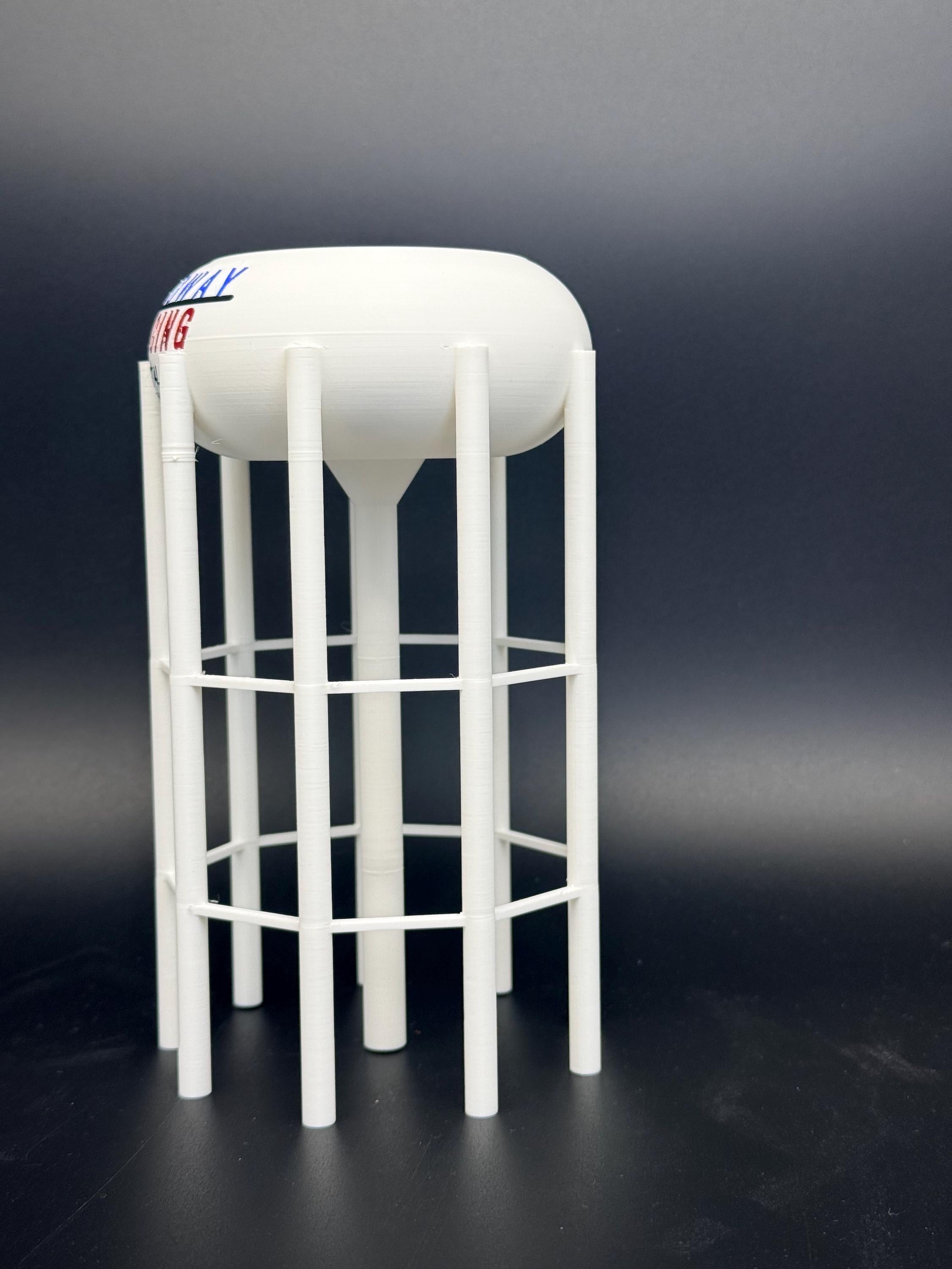 Iconic Indianapolis 500 Speedway Water Tower Race Memorabilia - Indy 500 Collectible
