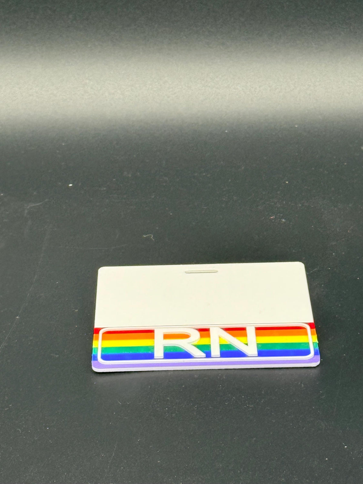 Volume discount! RN Rainbow Pride Badge Buddy – Durable 3D Printed Nurse ID Holder