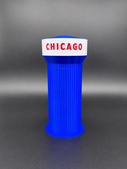 Chicago (Customizable) Windy City Water Tower Model Desk Decor
