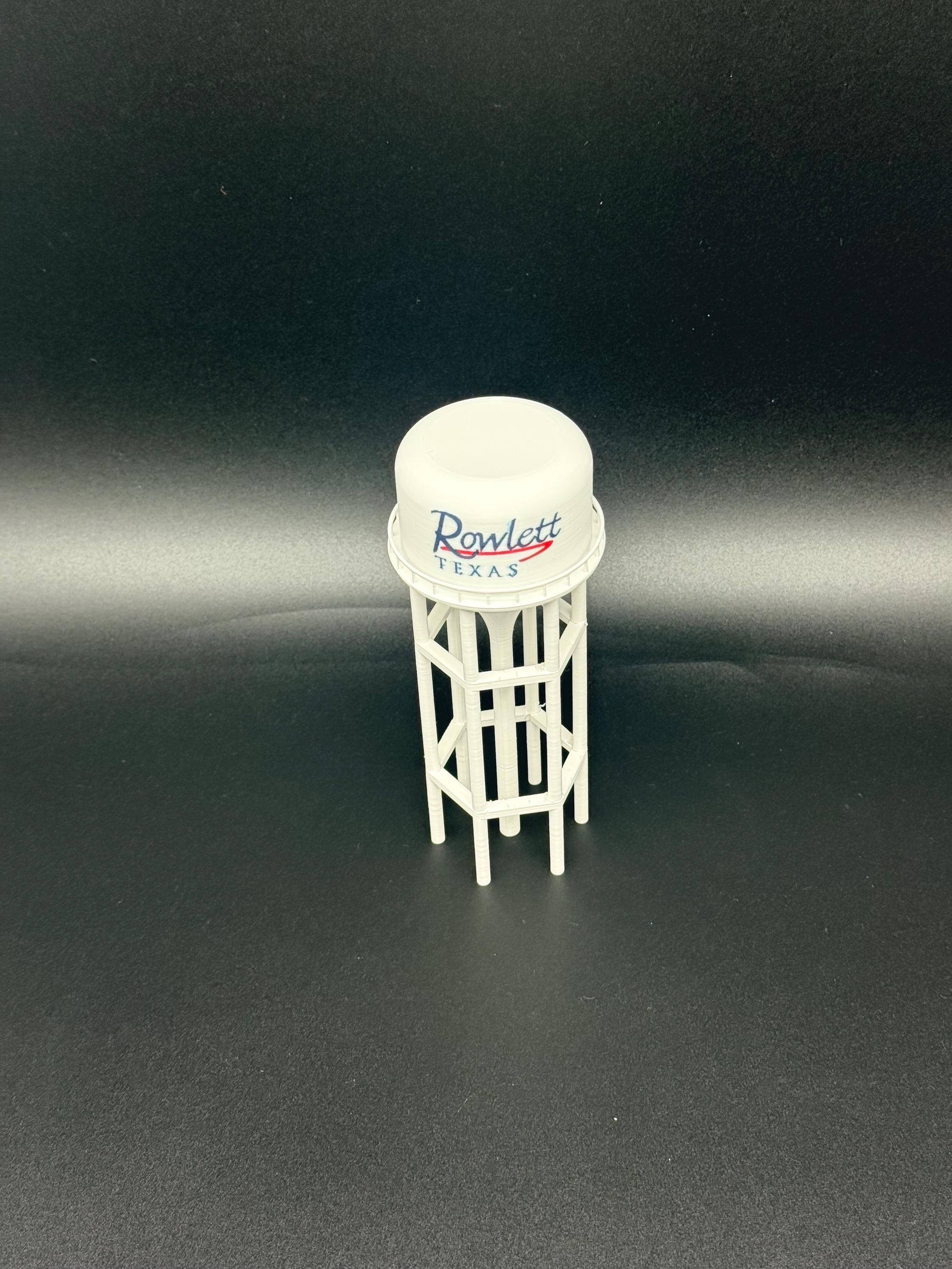 Rowlett, Texas Water Tower Tornado Damaged Demolished Replica – Martha Lane - Resilience Symbol - 2 sizes!