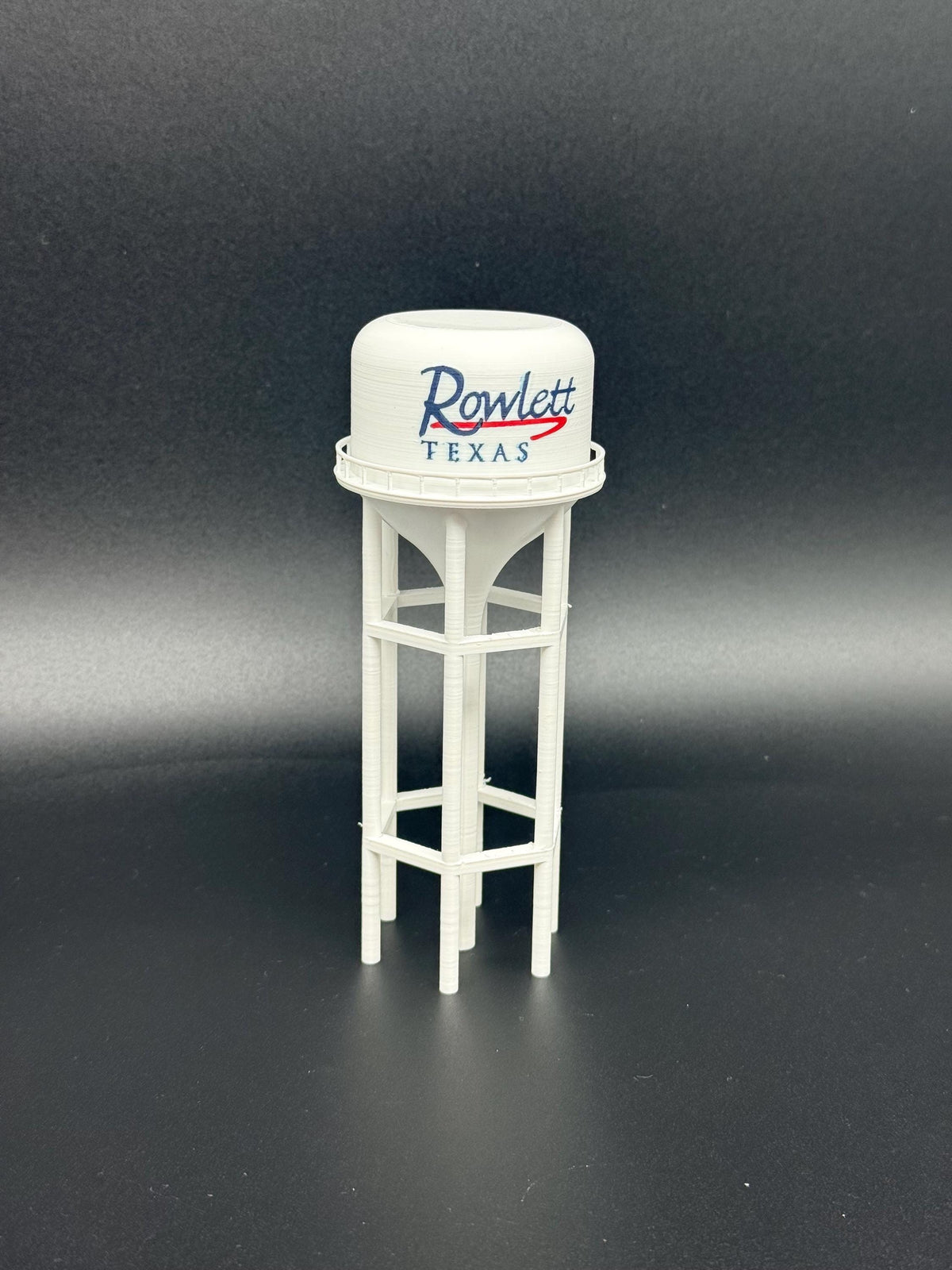 Rowlett, Texas Water Tower Tornado Damaged Demolished Replica – Martha Lane - Resilience Symbol - 2 sizes!
